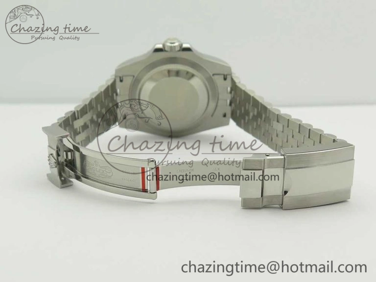 GMT-Master II 126710 Black Blue Ceramic Bezel 904L SS DJF Best Edition Black Dial on 904L Jubilee Bracelet A2836