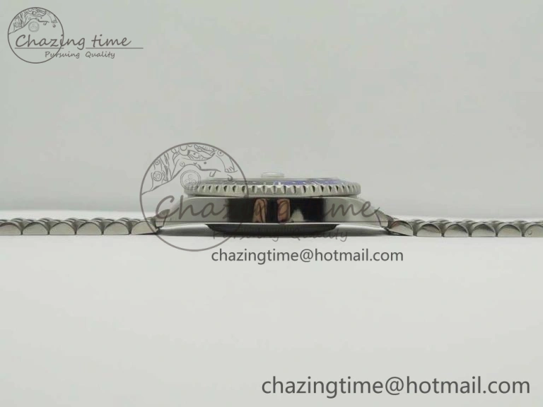 GMT-Master II 126710 Black Blue Ceramic Bezel 904L SS DJF Best Edition Black Dial on 904L Jubilee Bracelet A2836