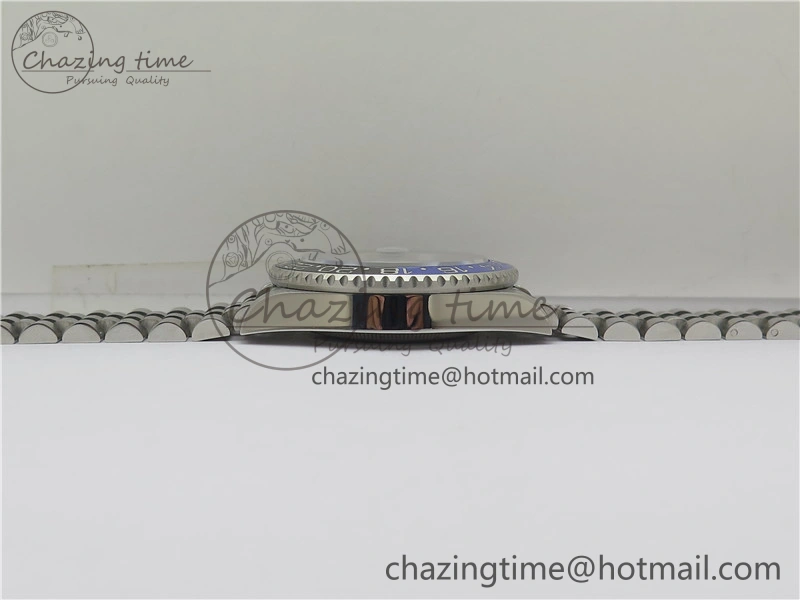 GMT-Master II 126710 Black Blue Ceramic Bezel 904L SS GMF 1:1 Best Edition Black Dial on 904L Jubilee Bracelet A3285