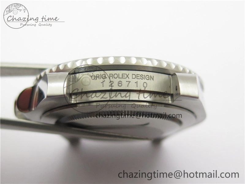 GMT-Master II 126710 Black Blue Ceramic Bezel 904L SS GMF 1:1 Best Edition Black Dial on 904L Jubilee Bracelet A3285