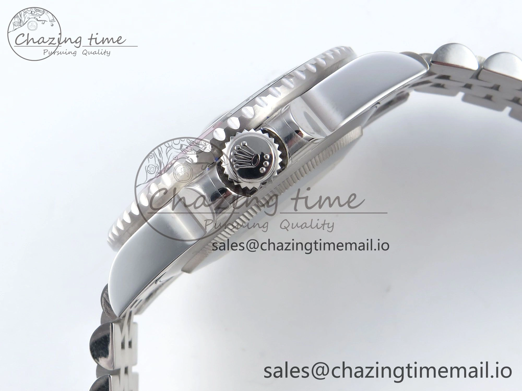 GMT-Master II 126710 Black Red Ceramic 904L QF 1:1 Best Edition on SS Jubilee Bracelet SH3285 V10