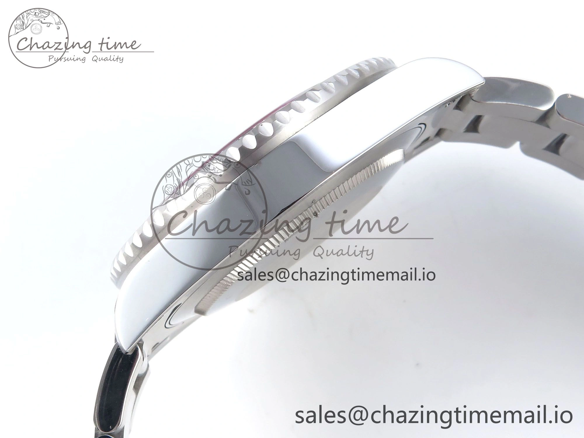 GMT-Master II 126710 Black Red Ceramic 904L QF 1:1 Best Edition on SS Oyster Bracelet SH3285 V10