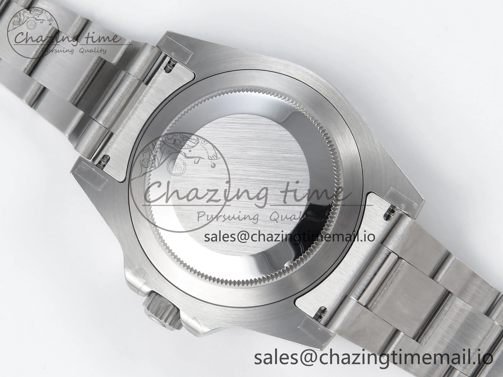 GMT-Master II 126710 Black Red Ceramic 904L QF 1:1 Best Edition on SS Oyster Bracelet SH3285 V10