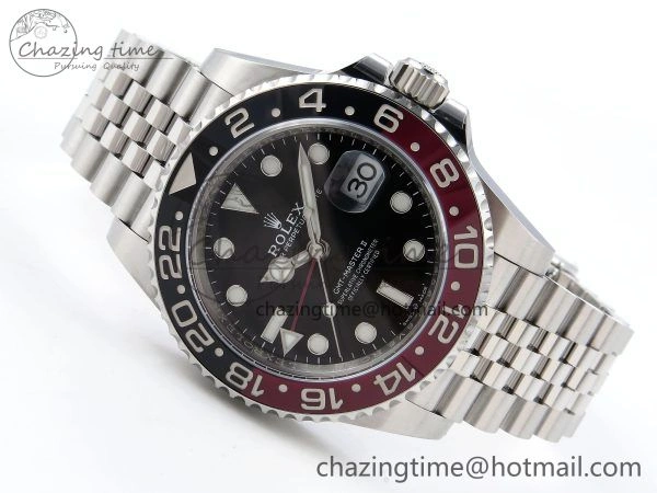 GMT-Master II 126710 Black Red Ceramic ARF Best Edition on Jubilee Bracelet VR3285 CHS