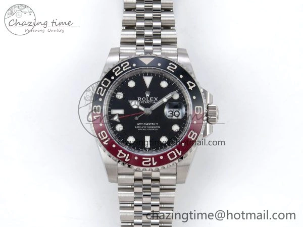 GMT-Master II 126710 Black Red Ceramic ARF Best Edition on Jubilee Bracelet VR3285 CHS