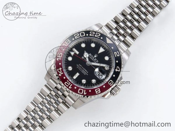 GMT-Master II 126710 Black Red Ceramic ARF Best Edition on Jubilee Bracelet VR3285 CHS