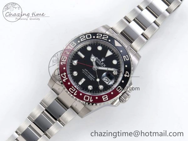 GMT-Master II 126710 Black Red Ceramic ARF Best Edition on Oyster Bracelet VR3285 CHS