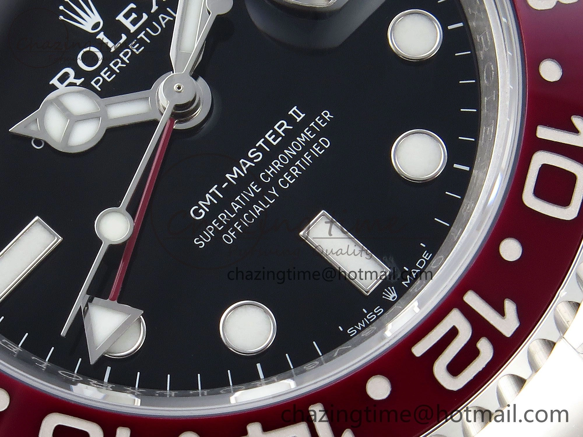 GMT-Master II 126710 Black Red Ceramic ARF Best Edition on Oyster Bracelet VR3285 CHS