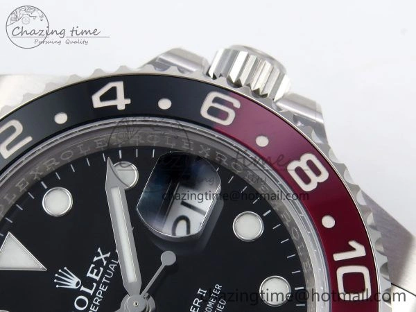 GMT-Master II 126710 Black Red Ceramic ARF Best Edition on Oyster Bracelet VR3285 CHS