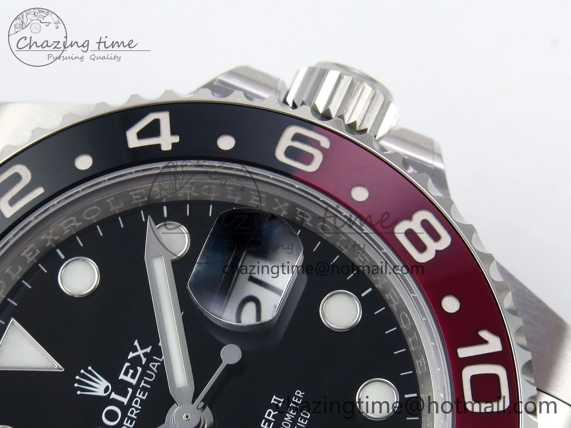 GMT-Master II 126710 Black Red Ceramic ARF Best Edition on Oyster Bracelet VR3285 CHS