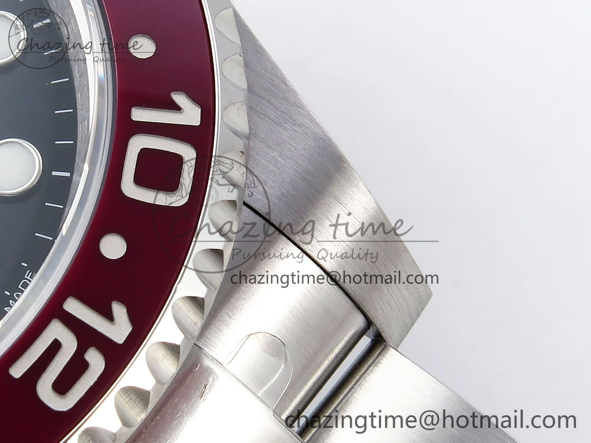 GMT-Master II 126710 Black Red Ceramic ARF Best Edition on Oyster Bracelet VR3285 CHS