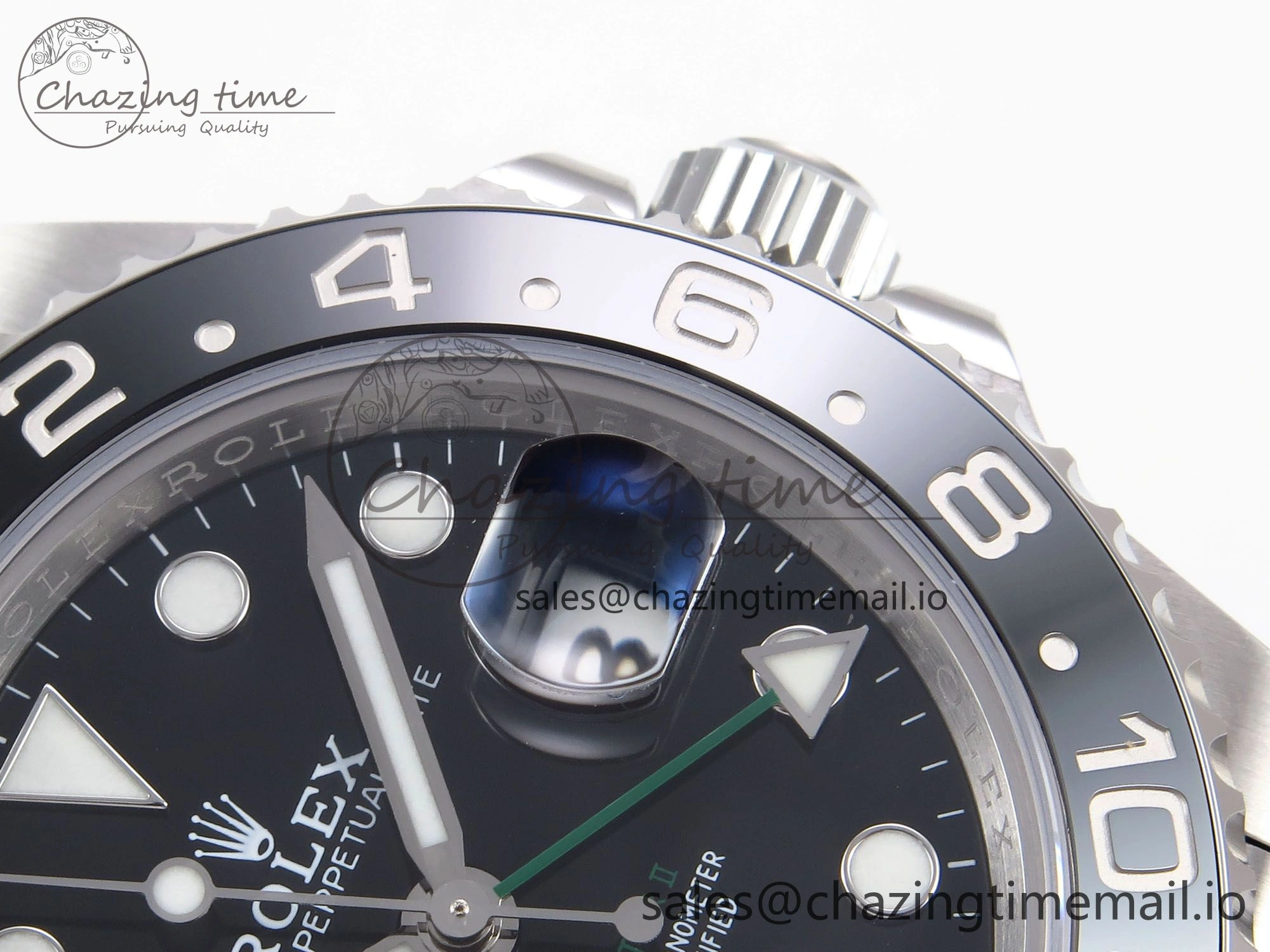 GMT-Master II 126710 GRNR 904L EF 1:1 Best Edition on Jubilee Bracelet SH3285 CHS