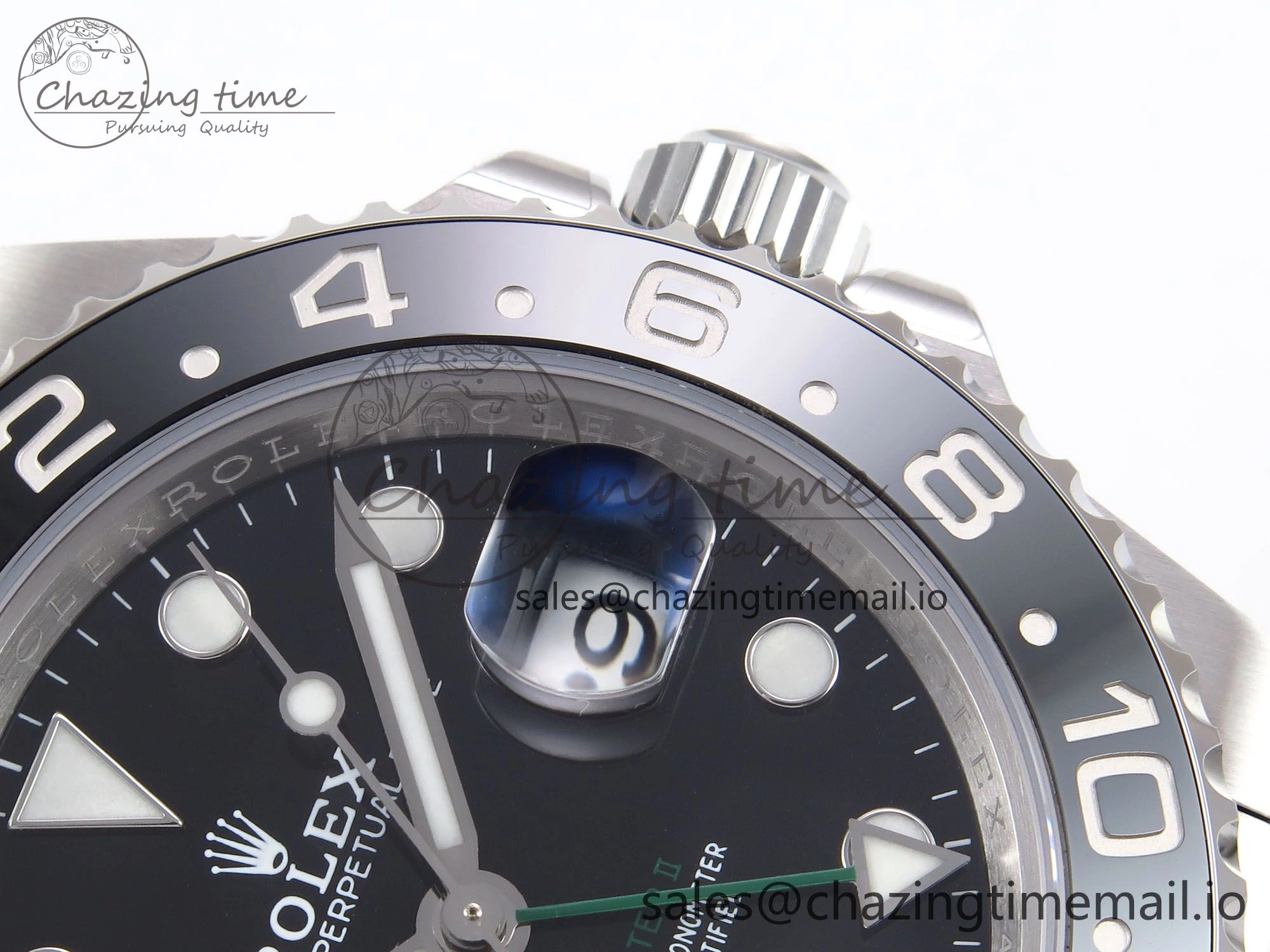 GMT-Master II 126710 GRNR 904L EF 1:1 Best Edition on Oyster Bracelet SH3285 CHS