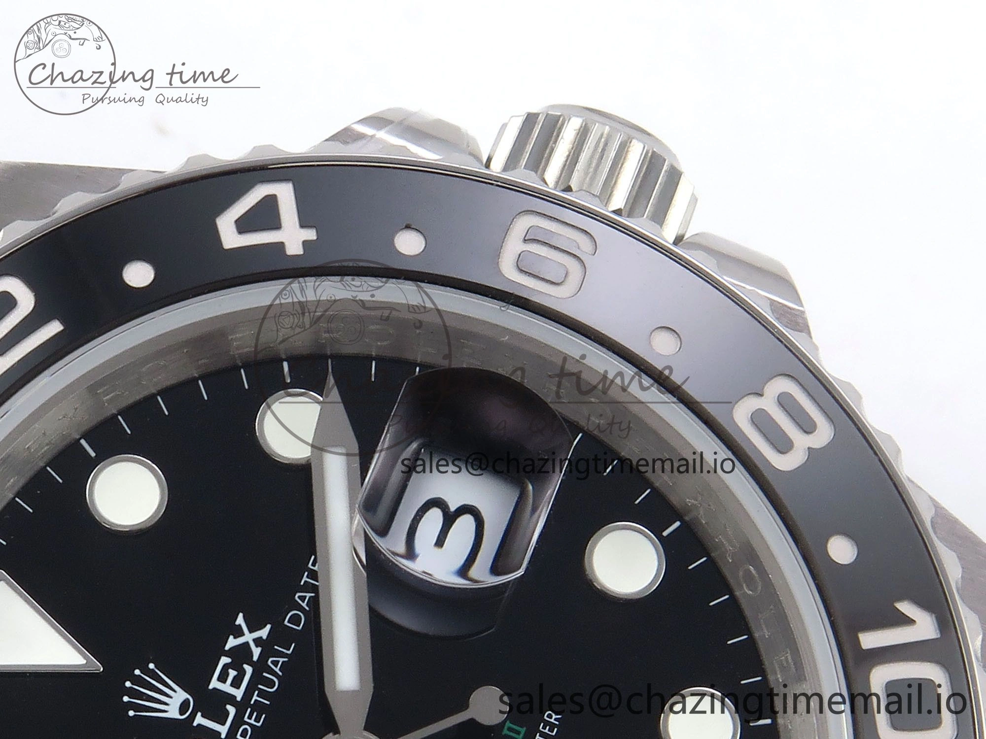 GMT-Master II 126710 GRNR 904L QF 1:1 Best Edition on Jubilee Bracelet SH3285 V6