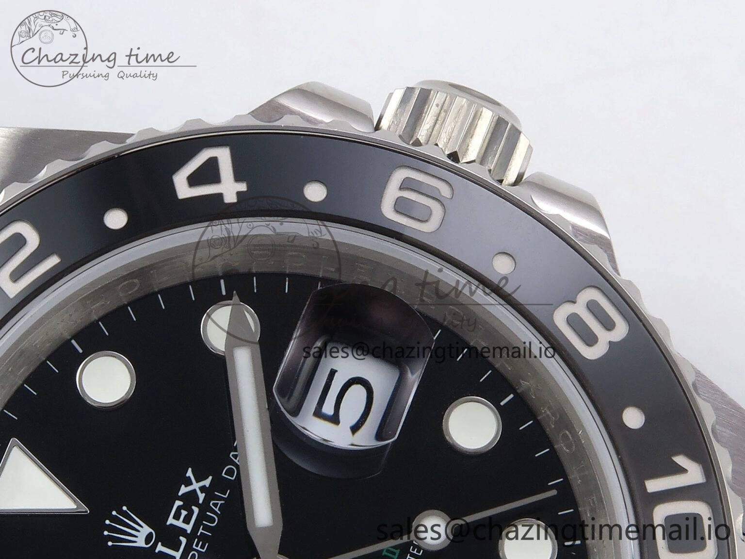 GMT-Master II 126710 GRNR 904L QF 1:1 Best Edition on Oyster Bracelet SH3285 V6