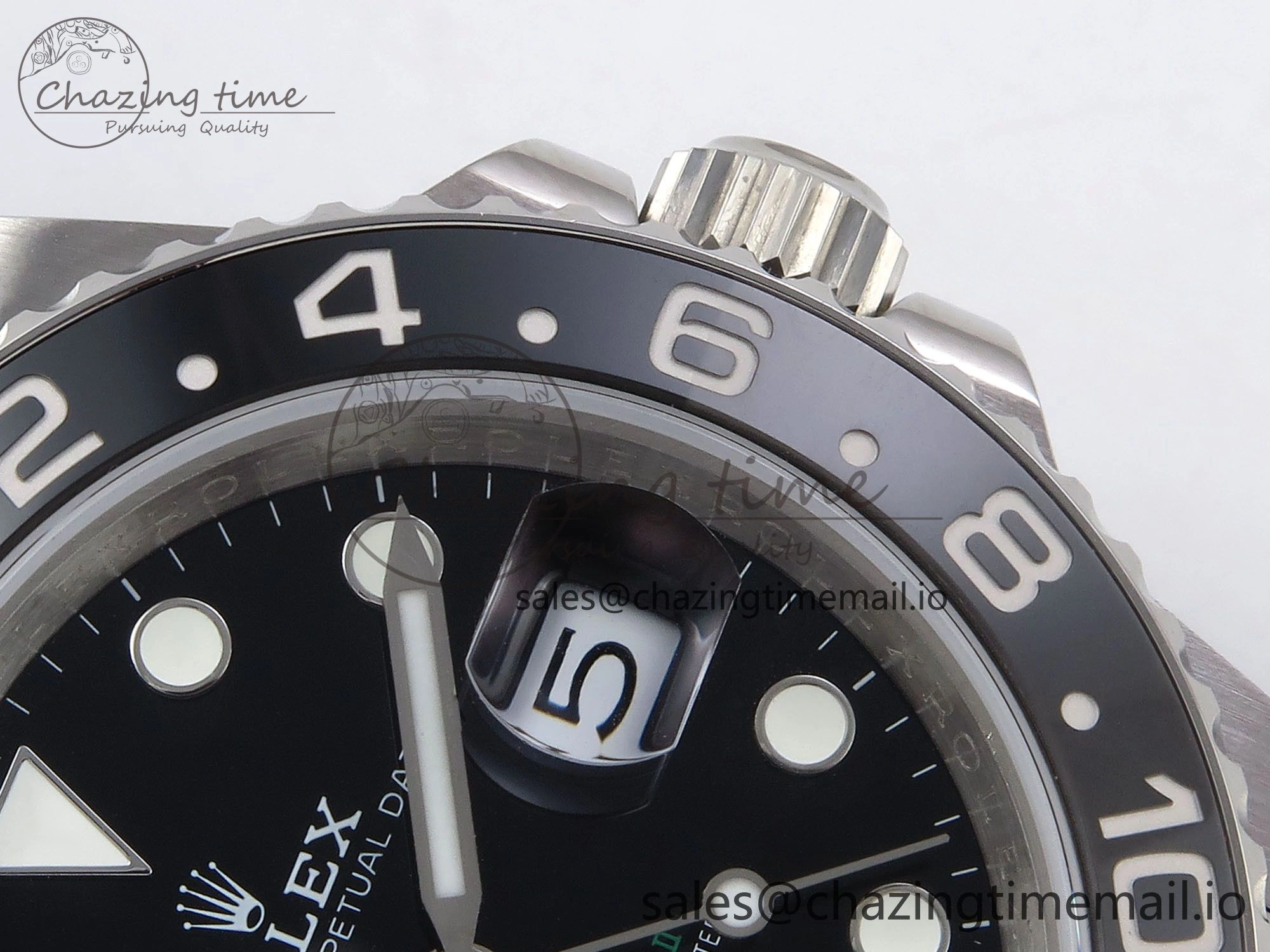 GMT-Master II 126710 GRNR 904L QF 1:1 Best Edition on Oyster Bracelet SH3285 V6