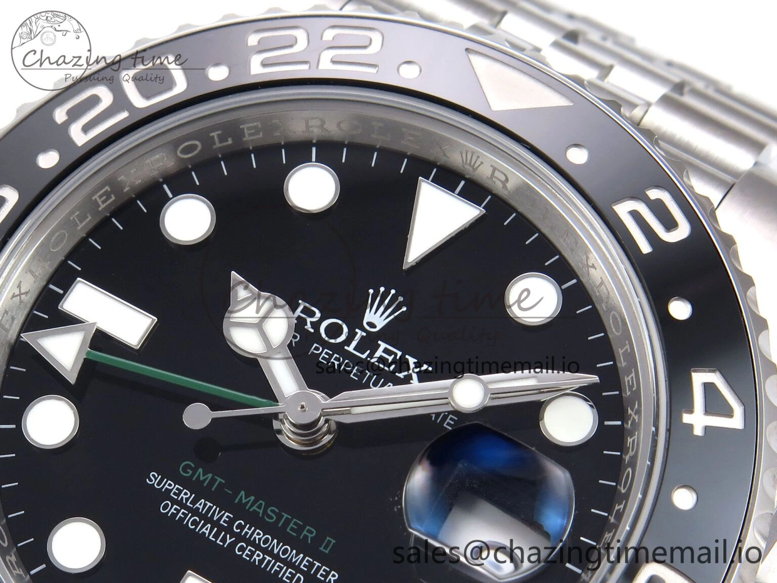 GMT-Master II 126710 GRNR 904L THBF 1:1 Best Edition on Jubilee Bracelet SH3285 CHS