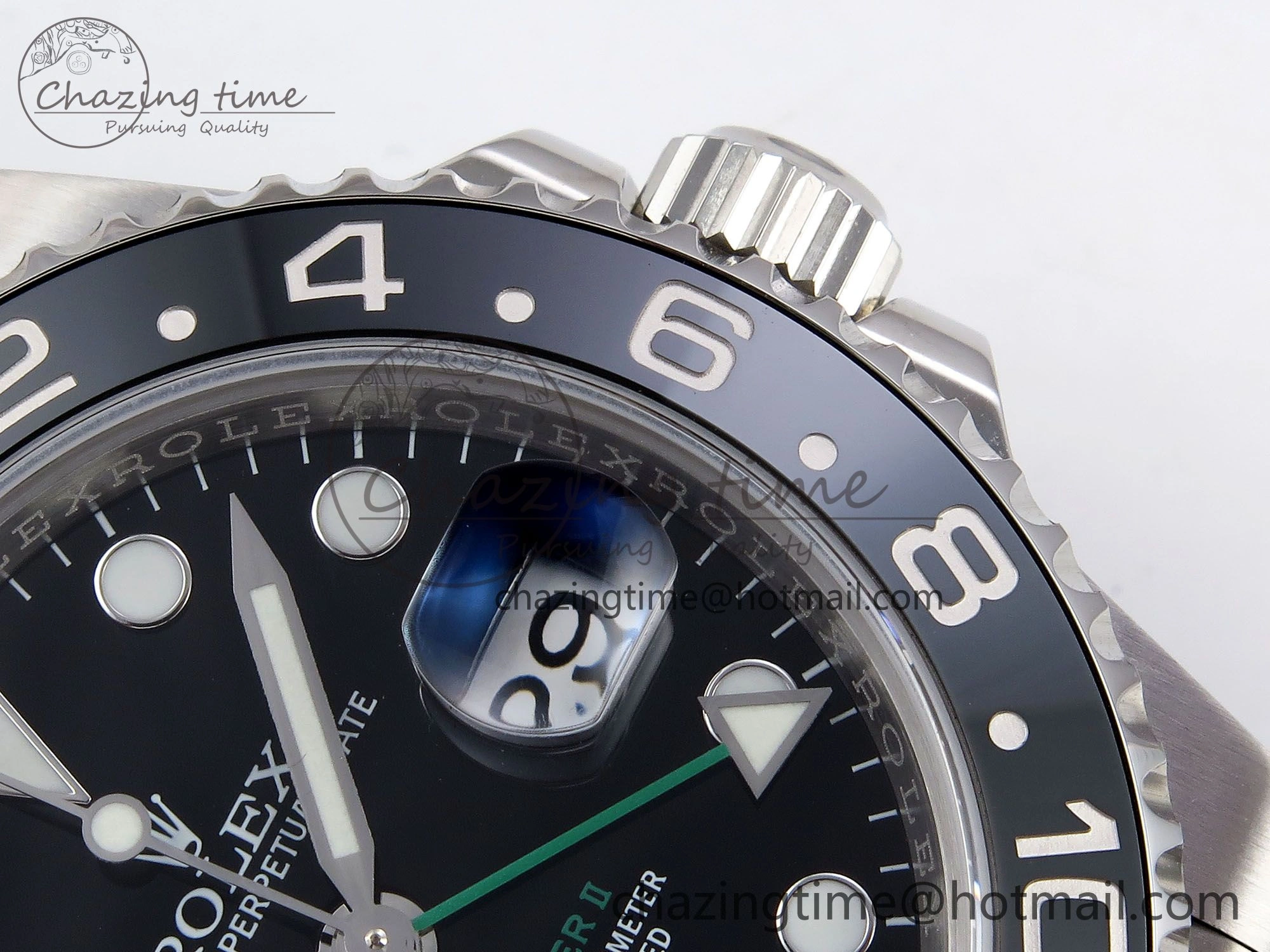 GMT-Master II 126710 GRNR Black Gray Ceramic 904L Steel 3EF 1:1 Best Edition on Jubilee Strap VR3285