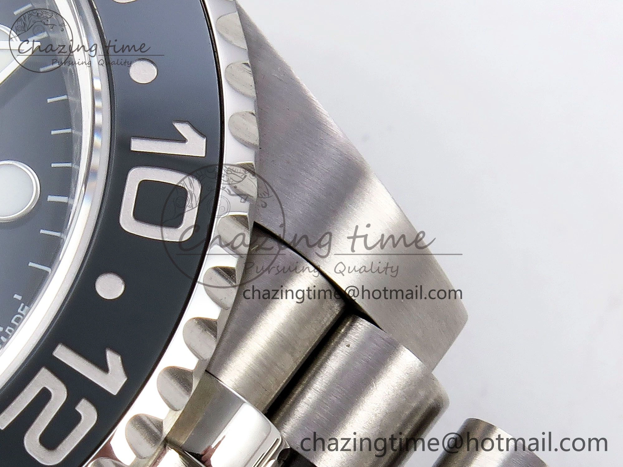 GMT-Master II 126710 GRNR Black Gray Ceramic 904L Steel 3EF 1:1 Best Edition on Jubilee Strap VR3285