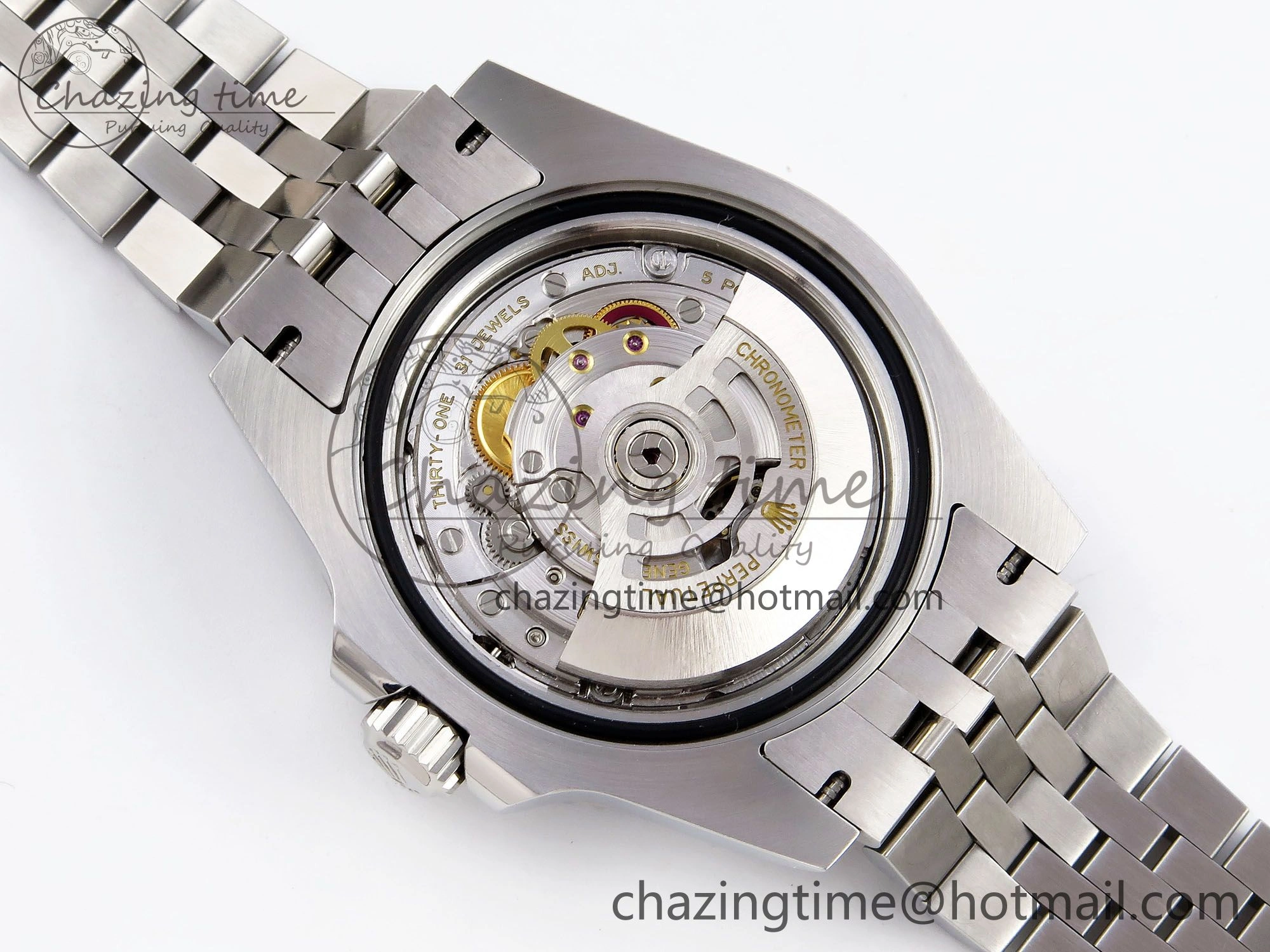 GMT-Master II 126710 GRNR Black Gray Ceramic 904L Steel 3EF 1:1 Best Edition on Jubilee Strap VR3285