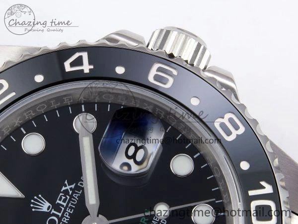 GMT-Master II 126710 GRNR Black Gray Ceramic 904L Steel 3EF 1:1 Best Edition on Oyster Strap VR3285