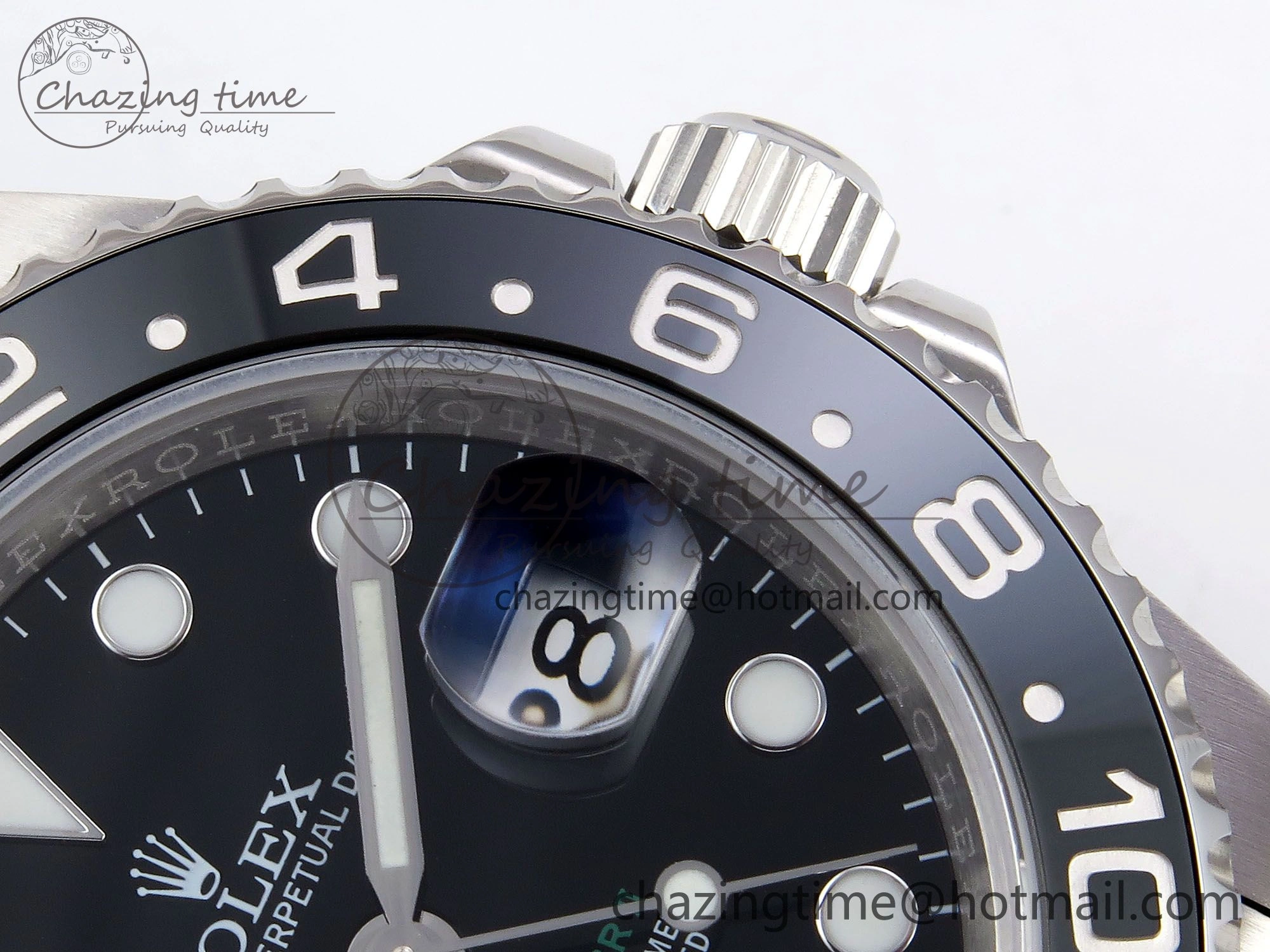 GMT-Master II 126710 GRNR Black Gray Ceramic 904L Steel 3EF 1:1 Best Edition on Oyster Strap VR3285