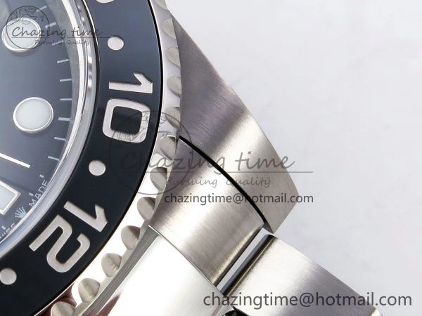 GMT-Master II 126710 GRNR Black Gray Ceramic 904L Steel 3EF 1:1 Best Edition on Oyster Strap VR3285