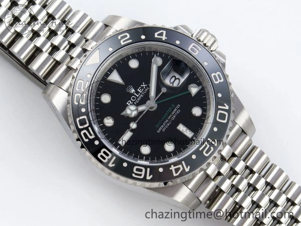 GMT-Master II 126710 GRNR Black Gray Ceramic 904L Steel ARF 1:1 Best Edition on Jubilee Strap VR3285 CHS