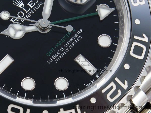 GMT-Master II 126710 GRNR Black Gray Ceramic 904L Steel ARF 1:1 Best Edition on Jubilee Strap VR3285 CHS