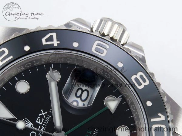 GMT-Master II 126710 GRNR Black Gray Ceramic 904L Steel ARF 1:1 Best Edition on Jubilee Strap VR3285 CHS