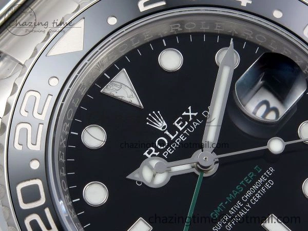 GMT-Master II 126710 GRNR Black Gray Ceramic 904L Steel ARF 1:1 Best Edition on Oyster Strap VR3285 CHS