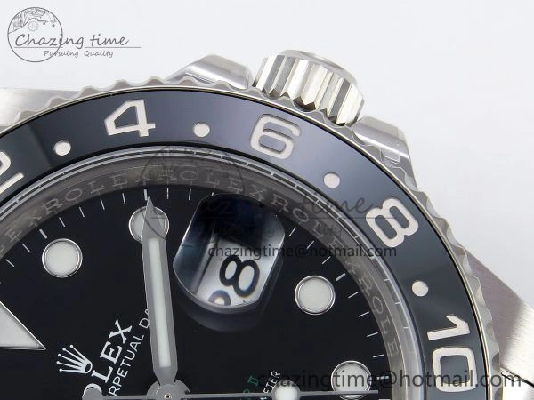 GMT-Master II 126710 GRNR Black Gray Ceramic 904L Steel ARF 1:1 Best Edition on Oyster Strap VR3285 CHS