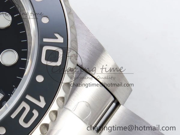 GMT-Master II 126710 GRNR Black Gray Ceramic 904L Steel ARF 1:1 Best Edition on Oyster Strap VR3285 CHS