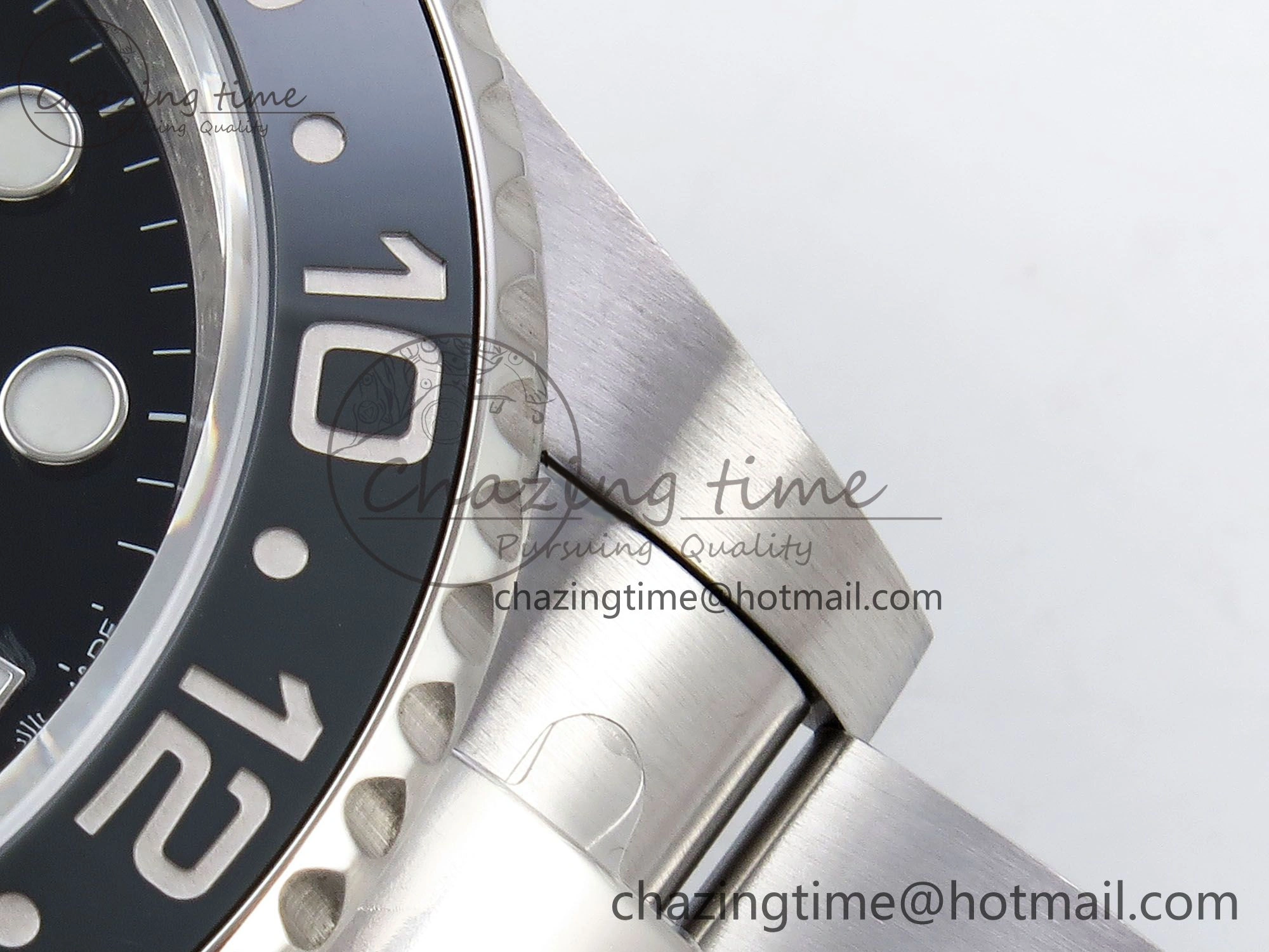 GMT-Master II 126710 GRNR Black Gray Ceramic 904L Steel ARF 1:1 Best Edition on Oyster Strap VR3285 CHS