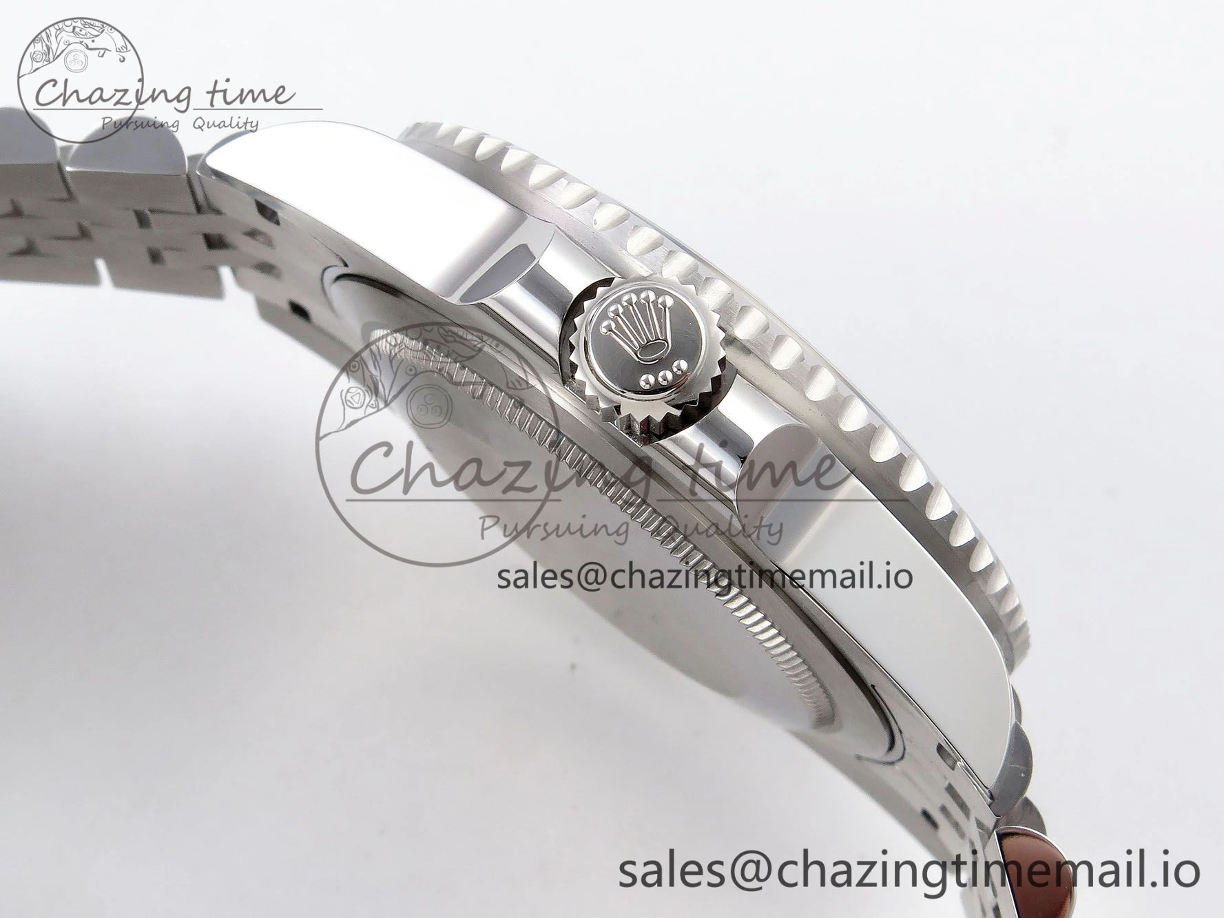GMT-Master II 126710 GRNR Black Gray Ceramic 904L Steel Clean 1:1 Best Edition on Jubilee Strap DD3285