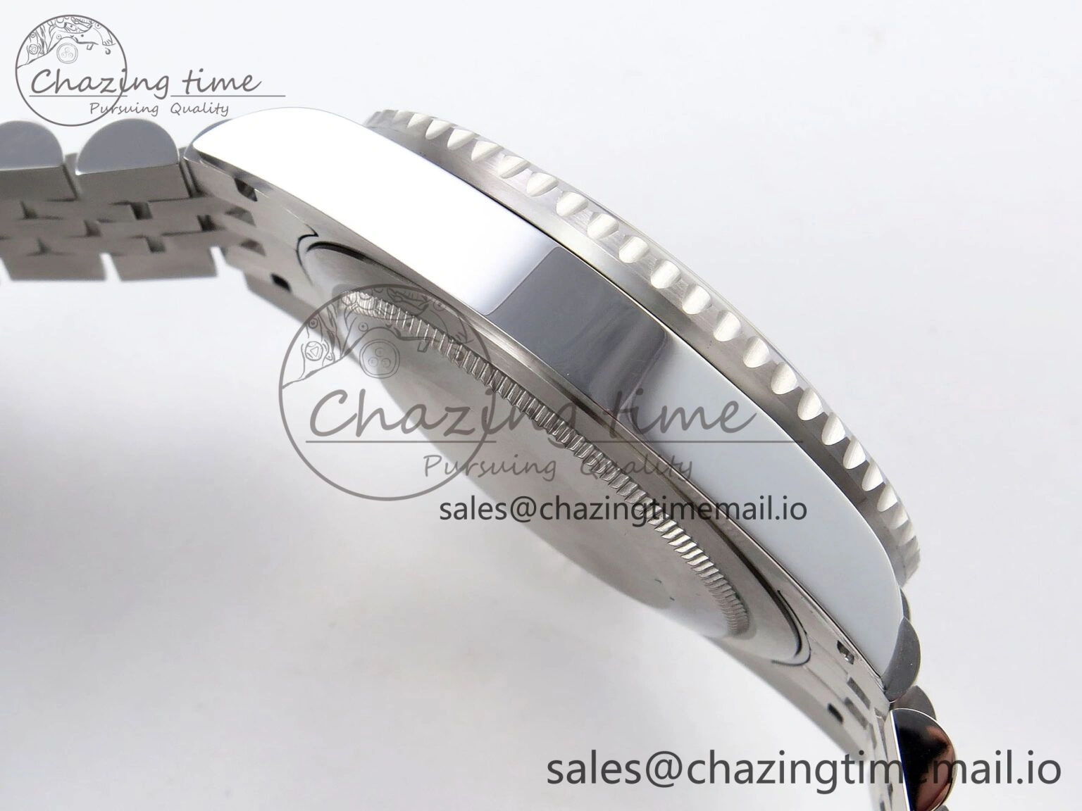 GMT-Master II 126710 GRNR Black Gray Ceramic 904L Steel Clean 1:1 Best Edition on Jubilee Strap DD3285
