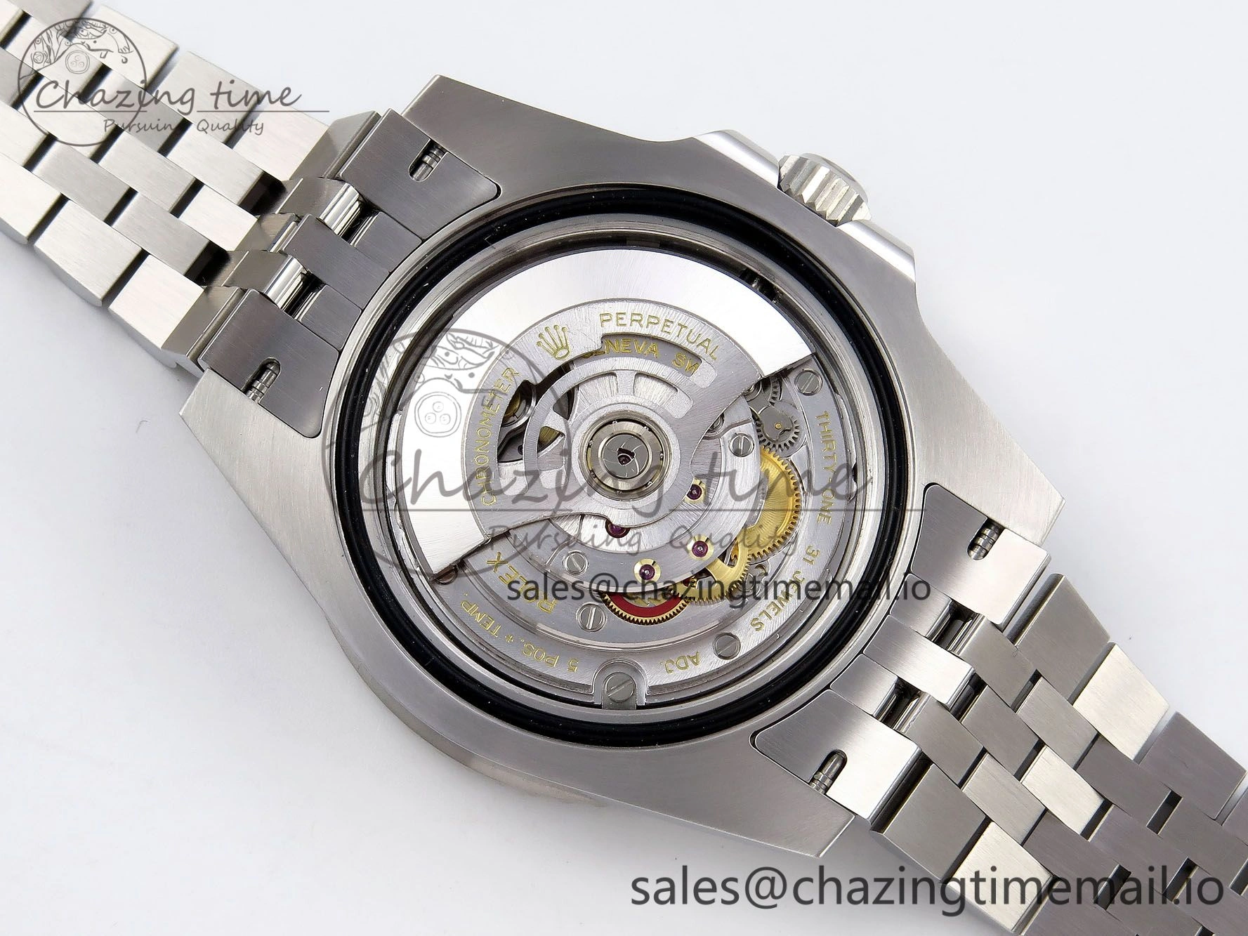 GMT-Master II 126710 GRNR Black Gray Ceramic 904L Steel Clean 1:1 Best Edition on Jubilee Strap DD3285