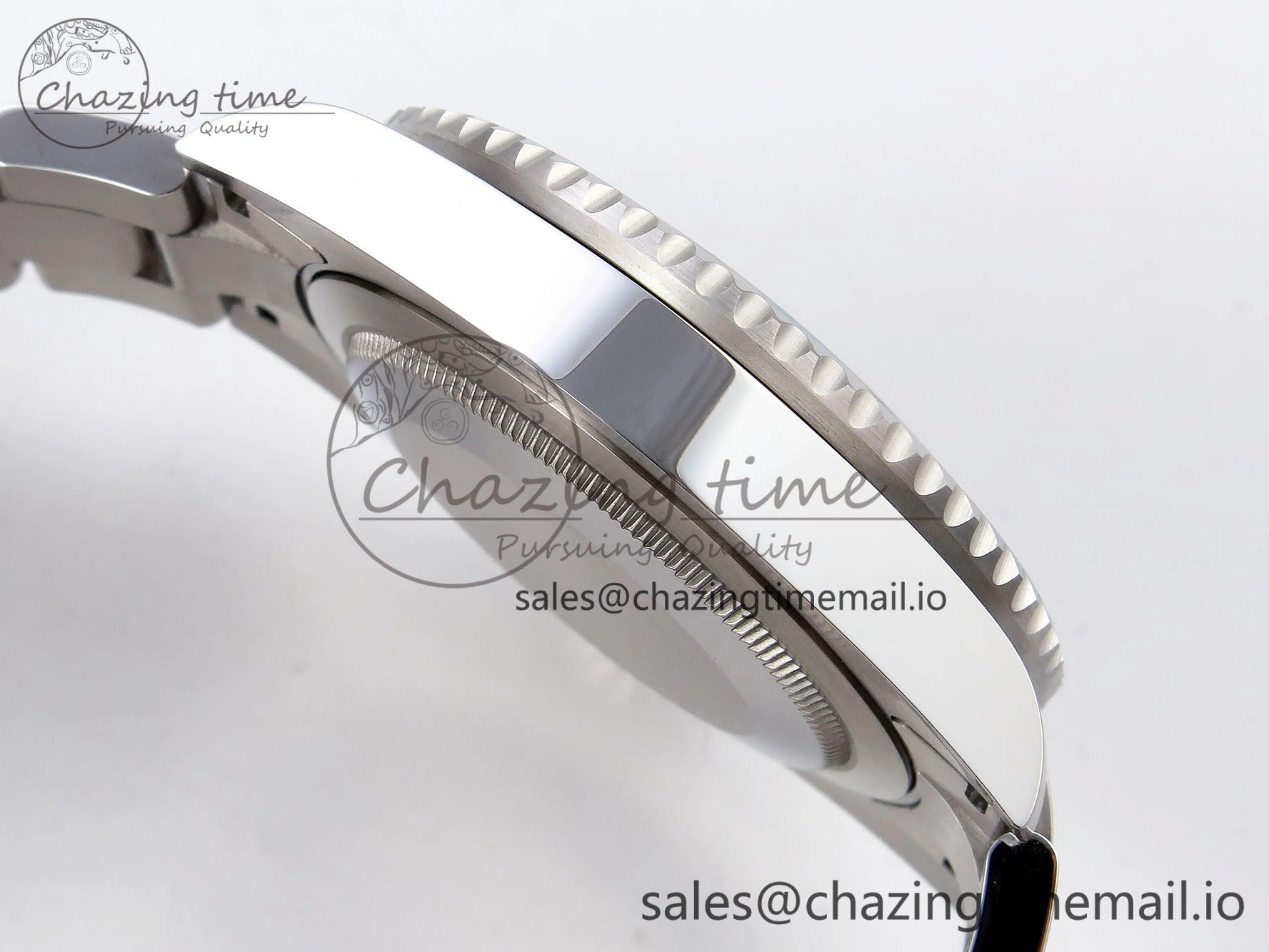 GMT-Master II 126710 GRNR Black Gray Ceramic 904L Steel Clean 1:1 Best Edition on Oyster Strap DD3285