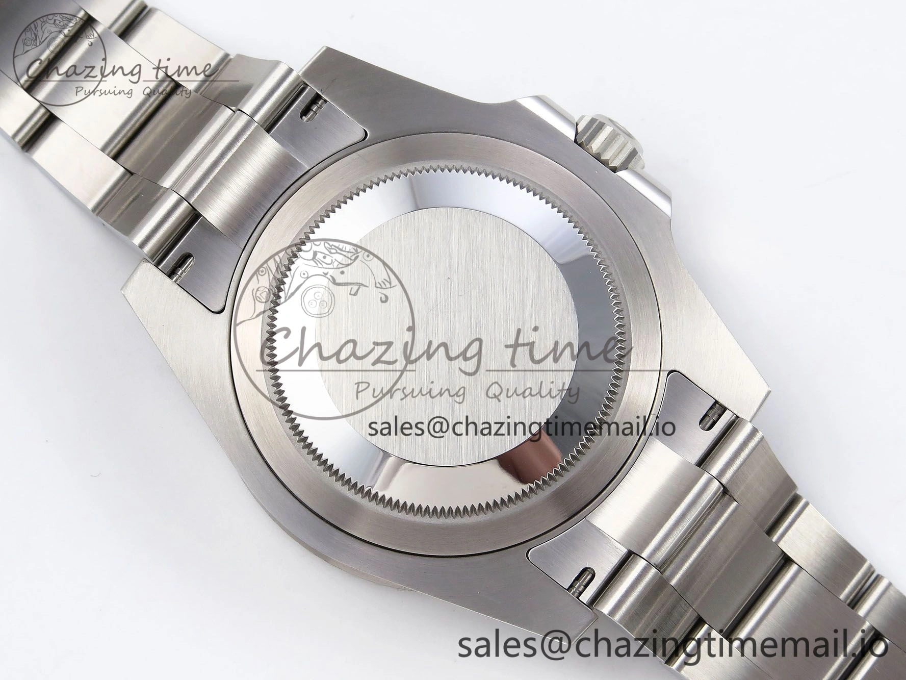 GMT-Master II 126710 GRNR Black Gray Ceramic 904L Steel Clean 1:1 Best Edition on Oyster Strap DD3285