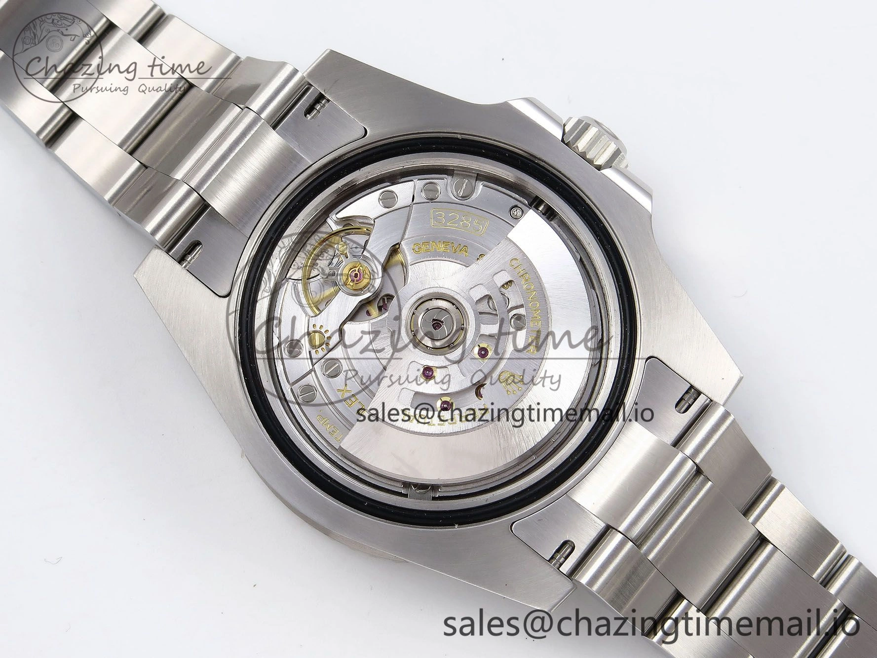 GMT-Master II 126710 GRNR Black Gray Ceramic 904L Steel Clean 1:1 Best Edition on Oyster Strap DD3285