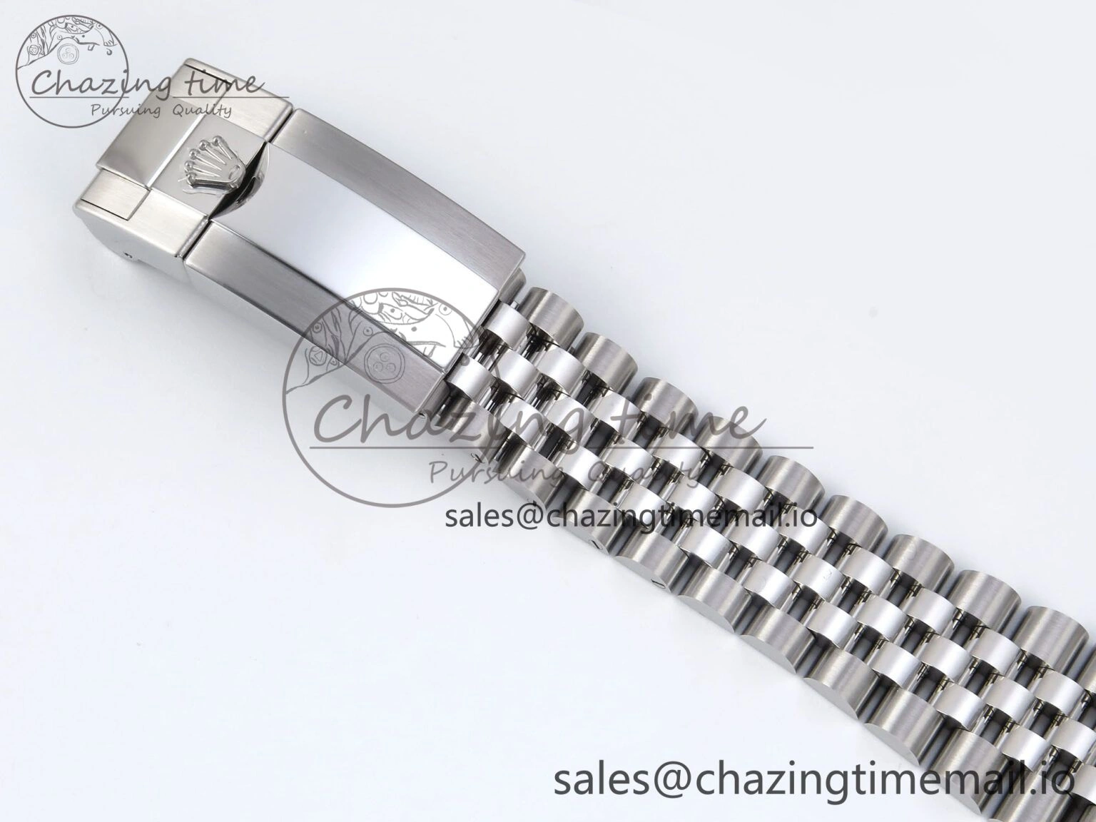GMT-Master II 126710 GRNR Black Gray Ceramic 904L Steel EWE 1:1 Best Edition on Jubilee Strap EWE3285 V5