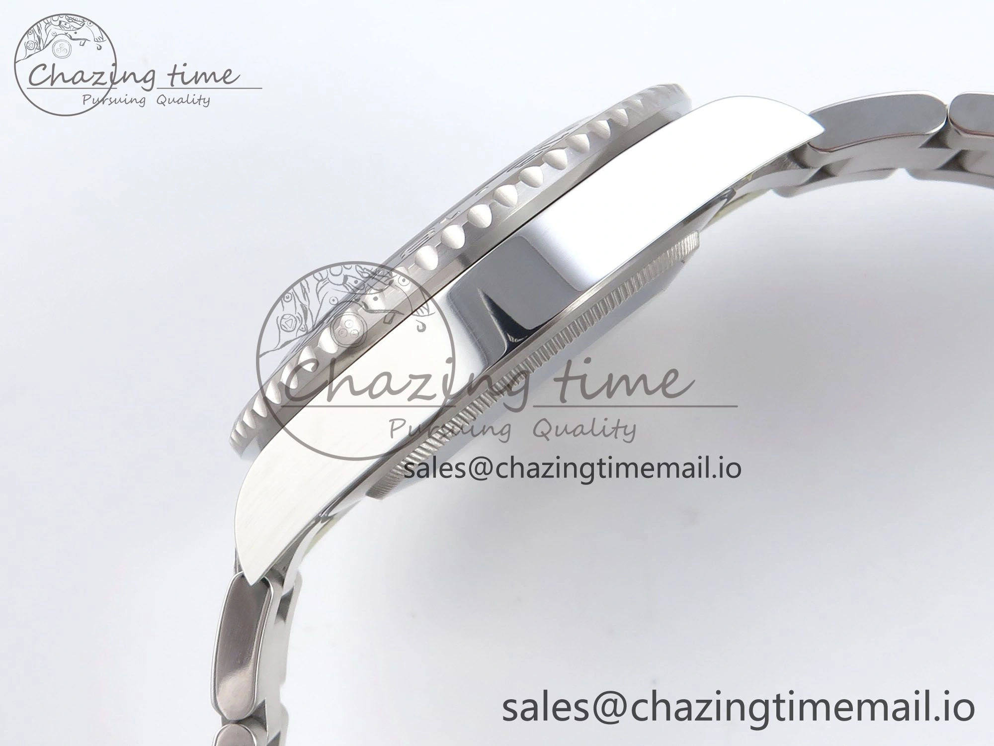 GMT-Master II 126710 GRNR Black Gray Ceramic 904L Steel EWE 1:1 Best Edition on Oyster Strap EWE3285 V5