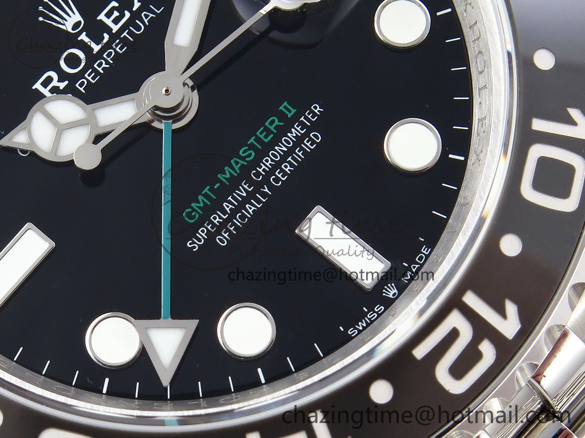 GMT-Master II 126710 GRNR Blue Red Ceramic QF 1:1 Best Edition on Jubilee Bracelet VR3285 CHS
