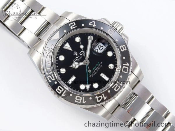 GMT-Master II 126710 GRNR Blue Red Ceramic QF 1:1 Best Edition on Oyster Bracelet VR3285 CHS