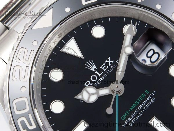 GMT-Master II 126710 GRNR Blue Red Ceramic QF 1:1 Best Edition on Oyster Bracelet VR3285 CHS