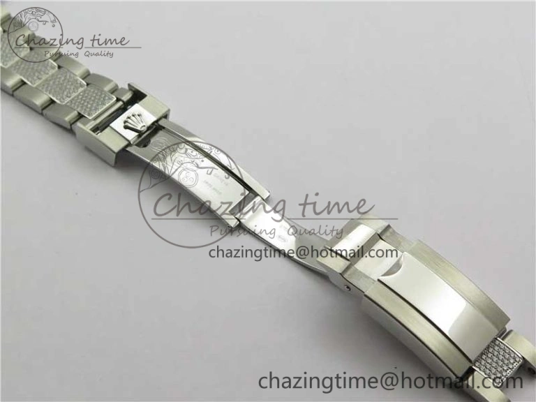 GMT Master II 126710 Red Blue T Crystal VRF Best Edition Black Dial On SS Paved Crystal Bracelet  A3186 CHS