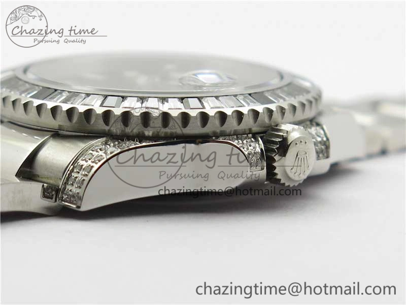 GMT Master II 126710 White Black T Crystal Bp Maker Best Edition Black Dial On SS Bracelet  3186 CHS
