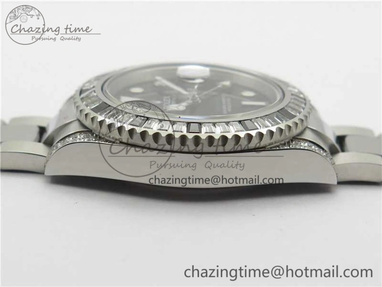 GMT Master II 126710 White Black T Crystal Bp Maker Best Edition Black Dial On SS Bracelet  3186 CHS