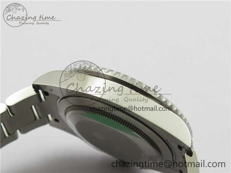 GMT Master II 126710 White Black T Crystal VRF Best Edition Black Dial On SS Paved CrystalBracelet  A3186 CHS