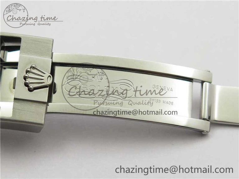 GMT Master II 126710 White Black T Crystal VRF Best Edition Black Dial On SS Paved CrystalBracelet  A3186 CHS